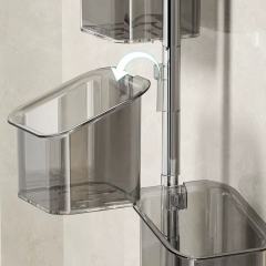 180 Degree Rotatable Suction Kitchen Storage Box No Drill Wall Mount Organizer Shelf,Ningbo YoungHome Houseware Co., Ltd.,180 Degree Rotatable Suction Kitchen Storage Box No Drill Wall Mount Organizer Shelf