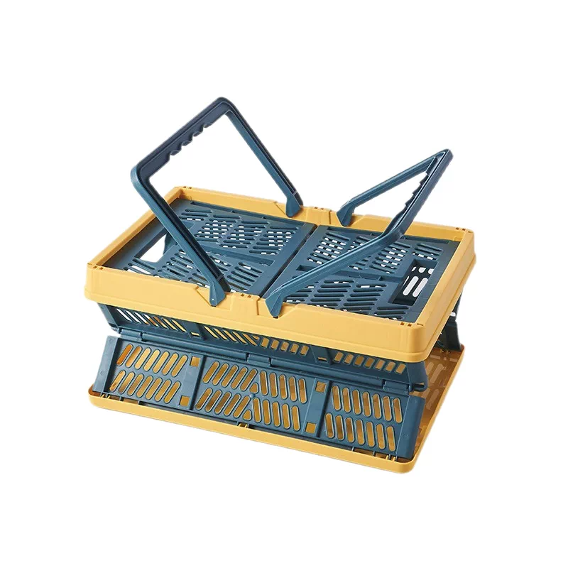 Collapsible Storage Basket, Hand‑held Shopping Basket,Ningbo YoungHome Houseware Co., Ltd.,