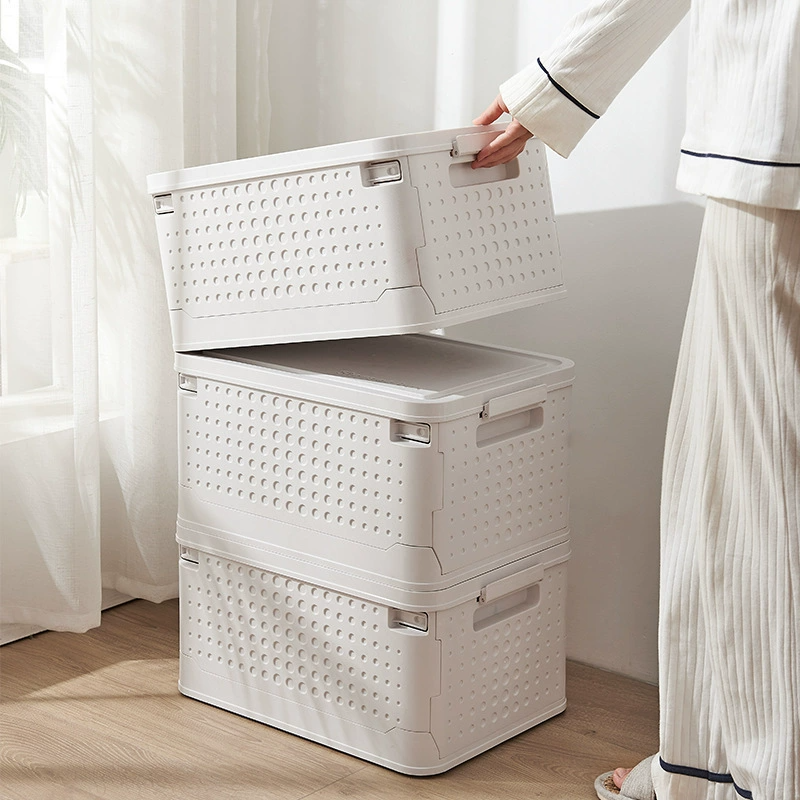 Portable Collapsible Plastic Storage Bin,Ningbo YoungHome Houseware Co., Ltd.,Portable Collapsible Plastic Storage Bin