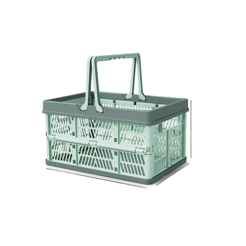 Collapsible Storage Basket, Hand‑held Shopping Basket,Ningbo YoungHome Houseware Co., Ltd.,