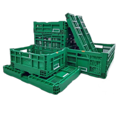 Collapsible Plastic Crate, Folding Turnover Crate,Ningbo YoungHome Houseware Co., Ltd.,Collapsible Plastic Crate, Folding Turnover Crate