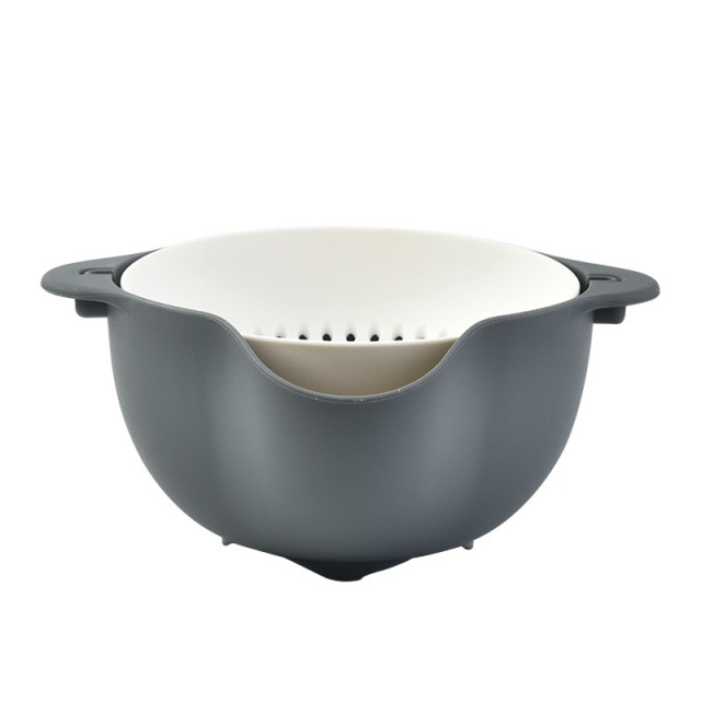 Japanese Style Double Layer Plastic Colander,Ningbo YoungHome Houseware Co., Ltd.,Japanese Style Double Layer Plastic Colander