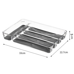 Divided Cutlery Storage Box,Ningbo YoungHome Houseware Co., Ltd.,Divided Cutlery Storage Box