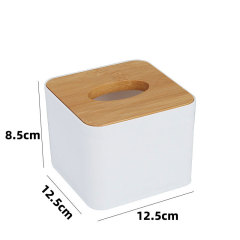 Minimalist Thick Wooden Lid Tissue Box,Ningbo YoungHome Houseware Co., Ltd.,Minimalist Thick Wooden Lid Tissue Box