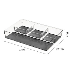 Divided Cutlery Storage Box,Ningbo YoungHome Houseware Co., Ltd.,Divided Cutlery Storage Box