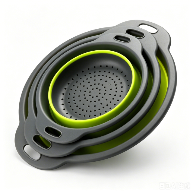 Round Collapsible Colander,Ningbo YoungHome Houseware Co., Ltd.,Round Collapsible Colander