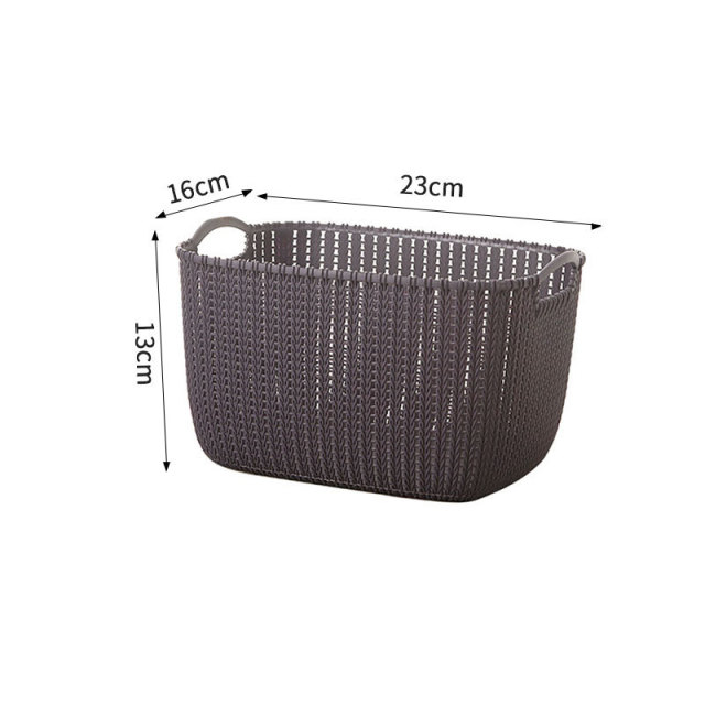 Imitation Rattan Storage Basket,Ningbo YoungHome Houseware Co., Ltd.,Imitation Rattan Storage Basket