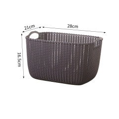Imitation Rattan Storage Basket,Ningbo YoungHome Houseware Co., Ltd.,Imitation Rattan Storage Basket