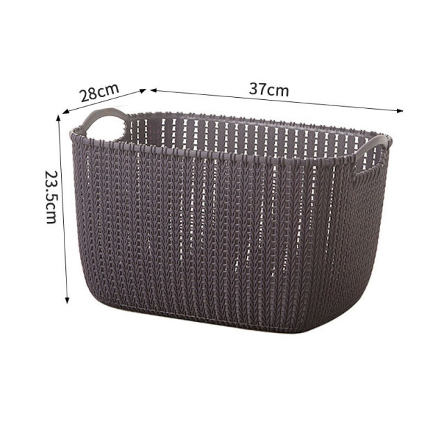 Imitation Rattan Storage Basket,Ningbo YoungHome Houseware Co., Ltd.,Imitation Rattan Storage Basket