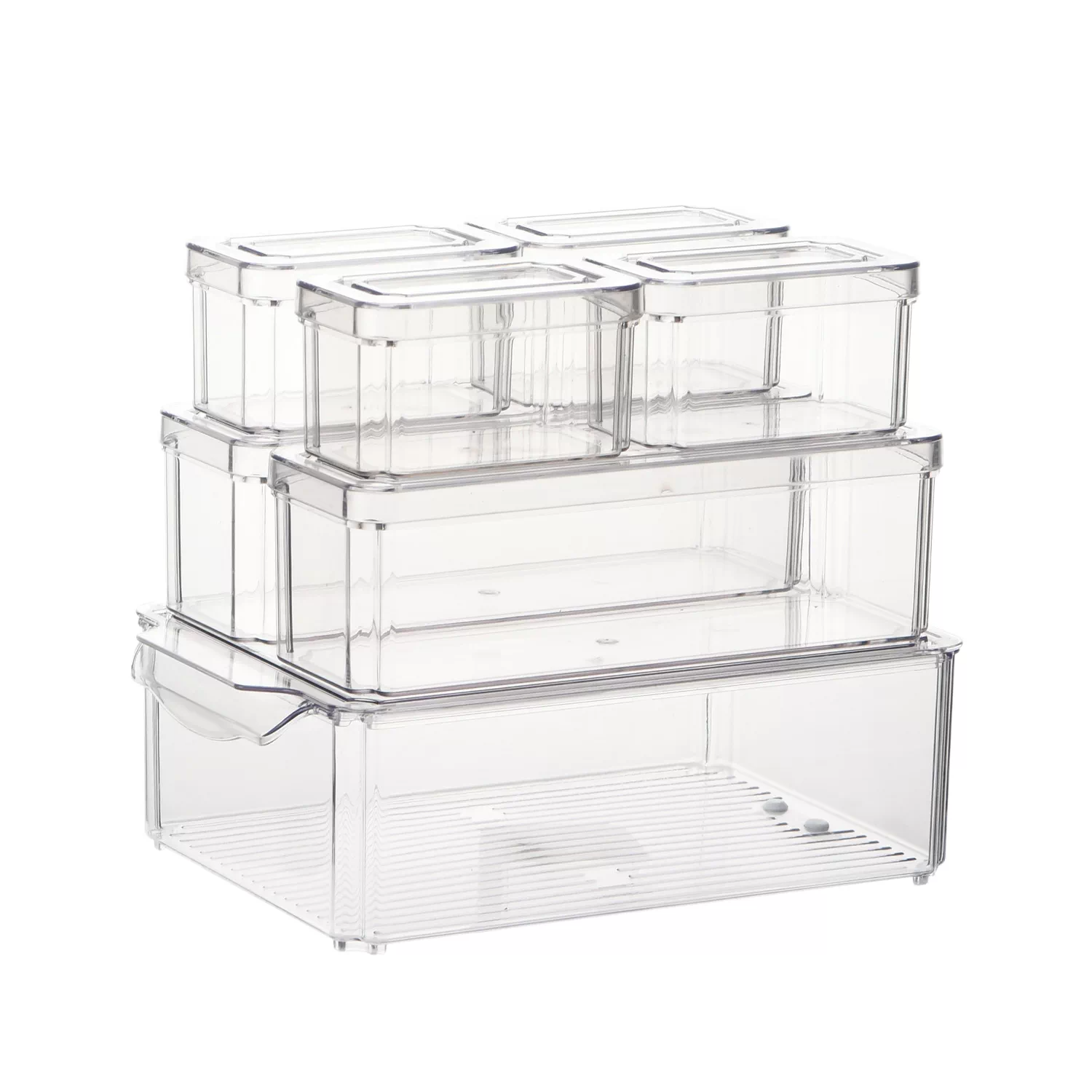 Transparent Fridge Storage Box for Fruits & Vegetables,Ningbo YoungHome Houseware Co., Ltd.,Transparent Fridge Storage Box for Fruits & Vegetables