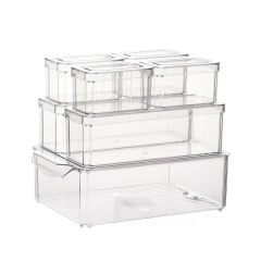 Transparent Fridge Storage Box for Fruits & Vegetables,Ningbo YoungHome Houseware Co., Ltd.,Transparent Fridge Storage Box for Fruits & Vegetables