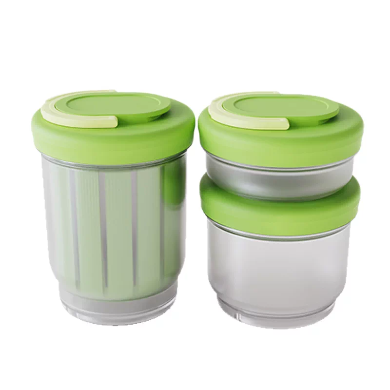 Round Portable Salad Cup,Ningbo YoungHome Houseware Co., Ltd.,Round Portable Salad Cup