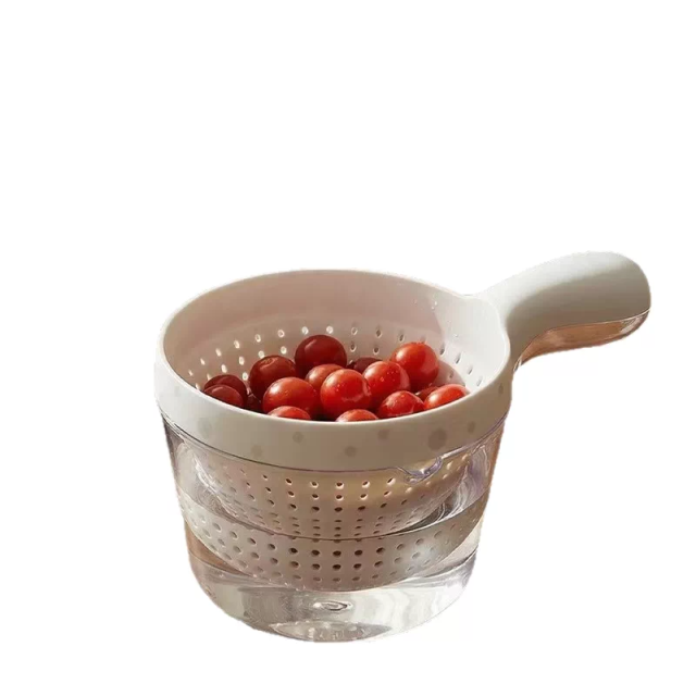 Macaron Color Double Layer Drain Basket,Ningbo YoungHome Houseware Co., Ltd.,Macaron Color Double Layer Drain Basket