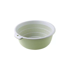 Double Layer Plastic Drain Basket,Ningbo YoungHome Houseware Co., Ltd.,Double Layer Plastic Drain Basket