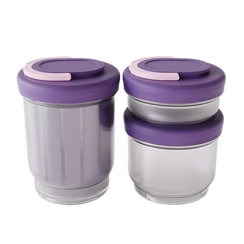 Round Portable Salad Cup,Ningbo YoungHome Houseware Co., Ltd.,Round Portable Salad Cup