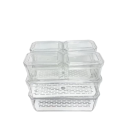 Transparent Fridge Storage Box for Fruits & Vegetables,Ningbo YoungHome Houseware Co., Ltd.,Transparent Fridge Storage Box for Fruits & Vegetables