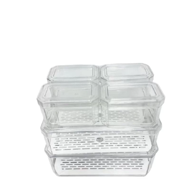 Transparent Fridge Storage Box for Fruits & Vegetables,Ningbo YoungHome Houseware Co., Ltd.,Transparent Fridge Storage Box for Fruits & Vegetables