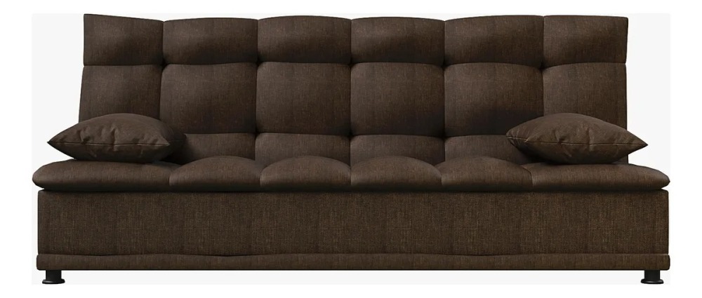 Sofá Cama Reclinable Lase Color Gris Oscuro Sillón Para Sala Moderna Rio Tela Oslo Confort Para Descansar Ver Tv O Recibir Visitas