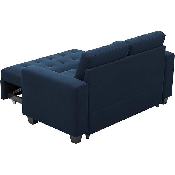 Sofá cama modular seccional con sofá cama extraíble Sofá cama modular de dos plazas