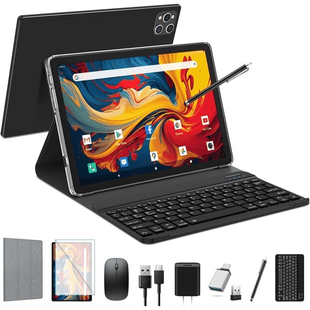Oferta flash - compra rápida y ahorra-Tableta WiFi 5G de 10 pulgadas, 128 GB de ROM