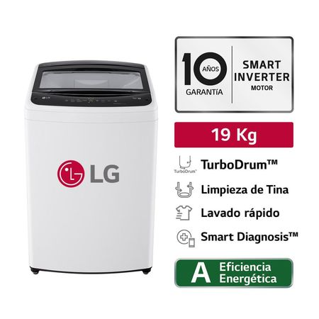 Rebajas espectaculares 19 Kg WT19BV6T Negro Claro