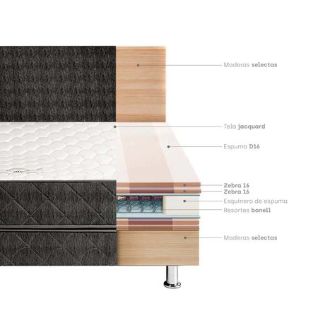 Dormitorio  Lifestyles 2 Plz + Sofá Cama + 2 Almohadas + Protector