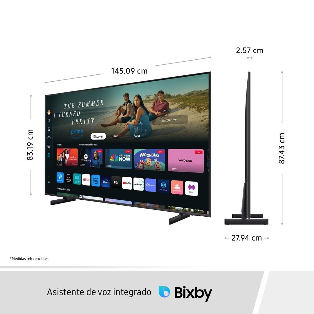Oferta flash - compra rápida y ahorra 65'' UN65DU8000GXPE Crystal