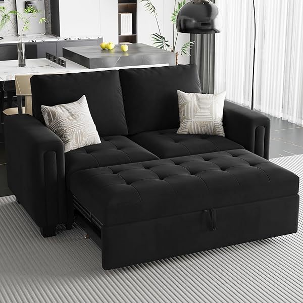Sofá cama modular seccional con sofá cama extraíble Sofá cama modular de dos plazas