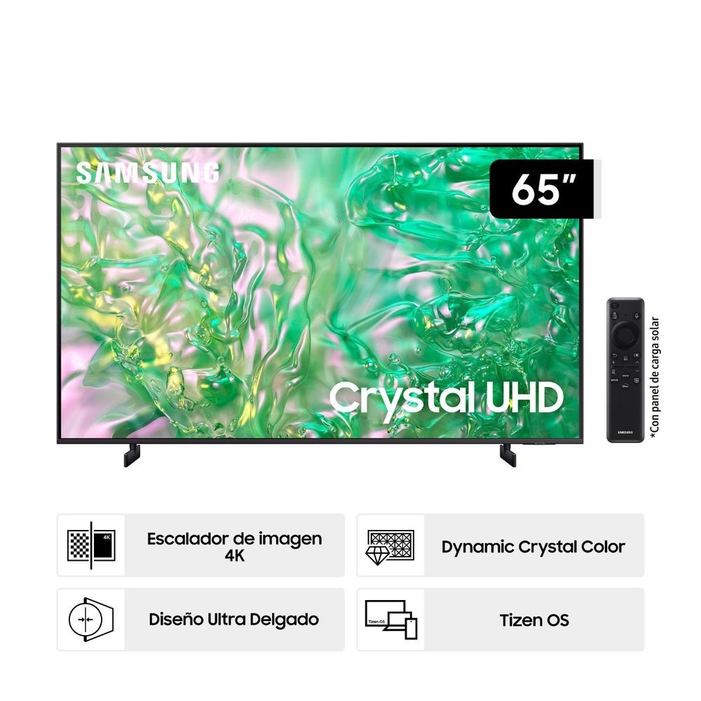 Oferta flash - compra rápida y ahorra 65'' UN65DU8000GXPE Crystal