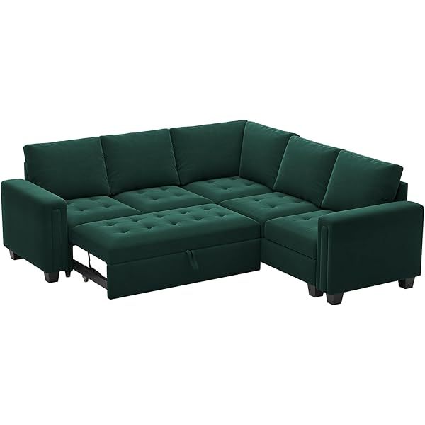 Sofá cama modular seccional con sofá cama extraíble Sofá cama modular de dos plazas