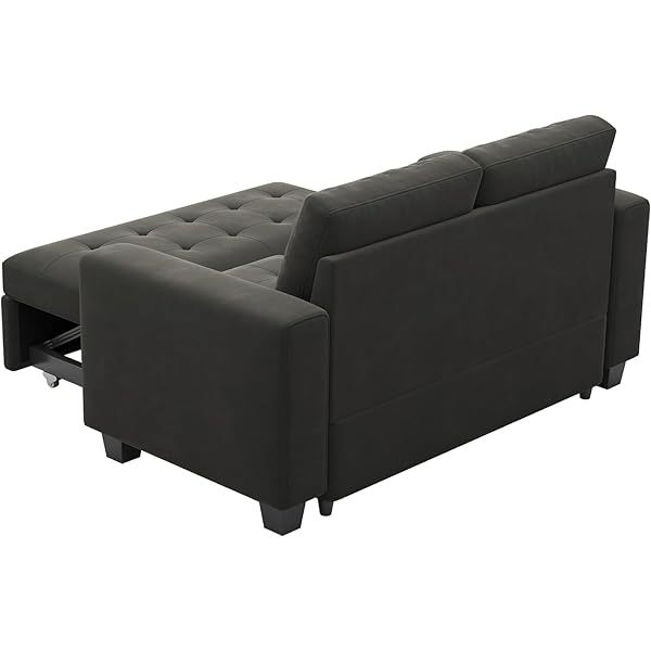 Sofá cama modular seccional con sofá cama extraíble Sofá cama modular de dos plazas