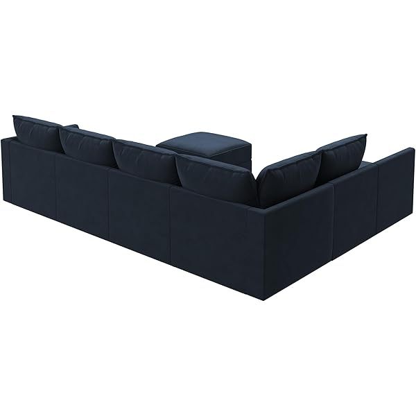 Sofá cama modular seccional con espacio de almacenamiento Sofás cama seccionales de terciopelo