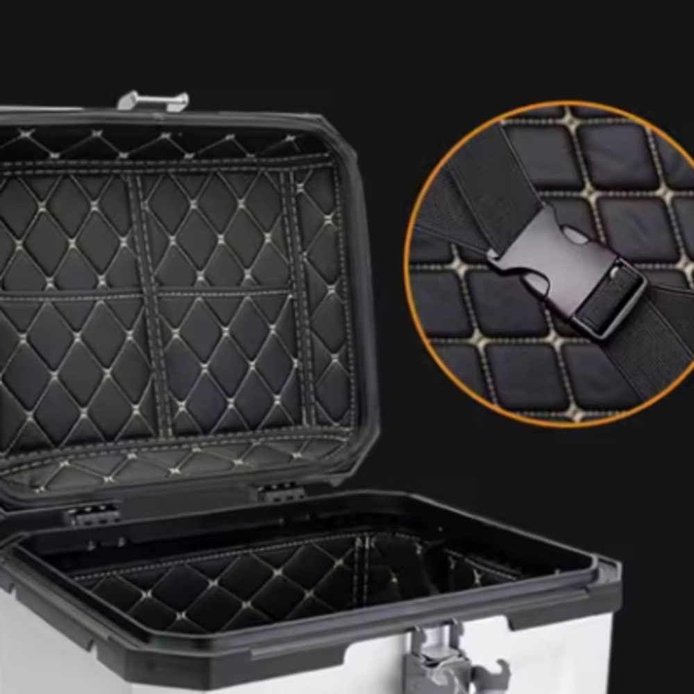 CAJUELA DE ALUMINIO PARA MOTO 55L MODELO X