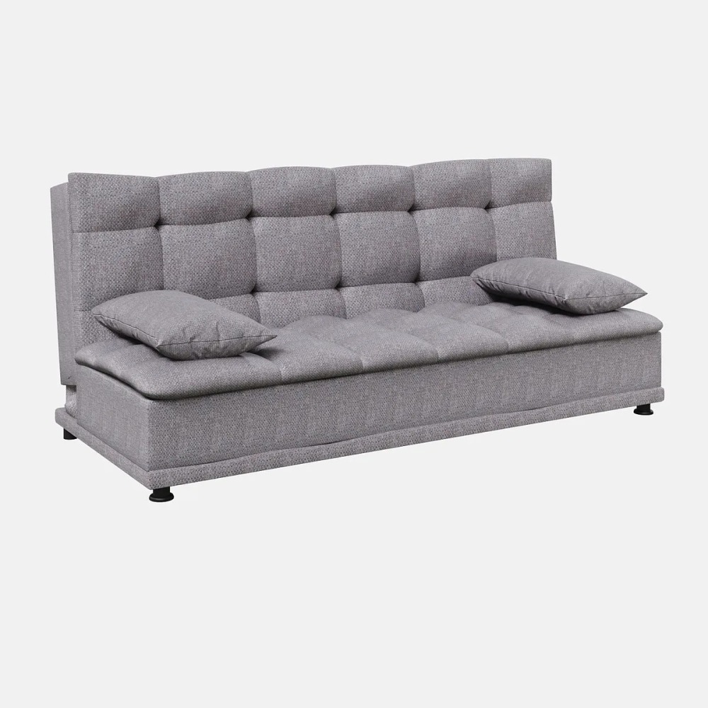 Sofá Cama Reclinable Lase Color Gris Oscuro Sillón Para Sala Moderna Rio Tela Oslo Confort Para Descansar Ver Tv O Recibir Visitas