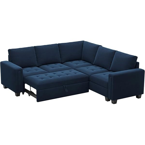 Sofá cama modular seccional con sofá cama extraíble Sofá cama modular de dos plazas