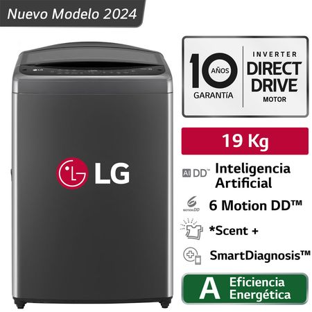 Rebajas espectaculares 19 Kg WT19BV6T Negro Claro