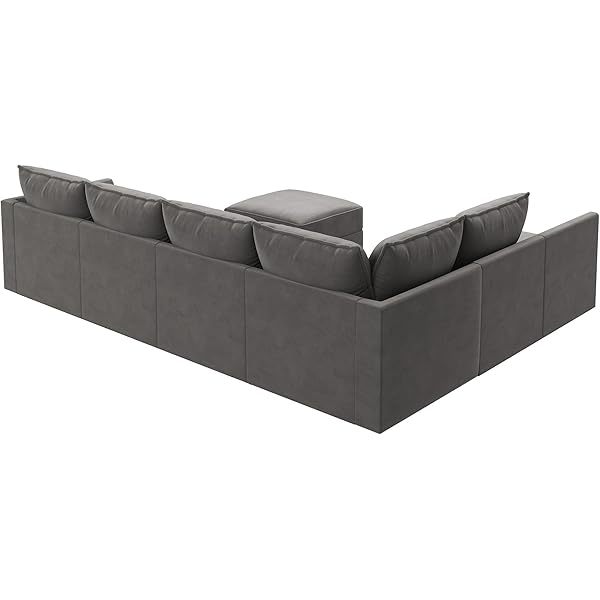 Sofá cama modular seccional con espacio de almacenamiento Sofás cama seccionales de terciopelo
