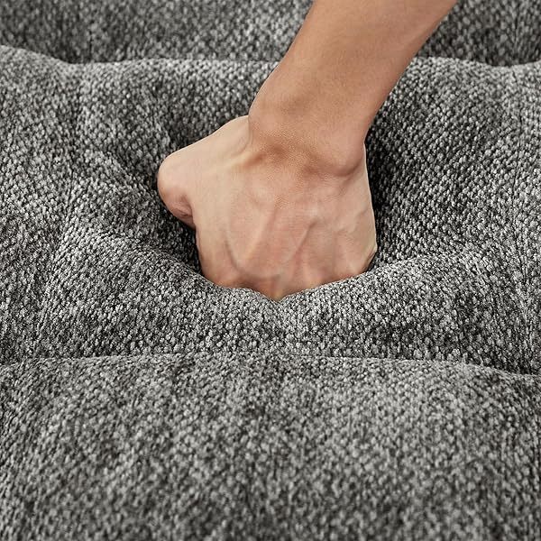 Sofá cama convertible de 52,8" con dos plazas, sofá cama capitoné 3 en 1