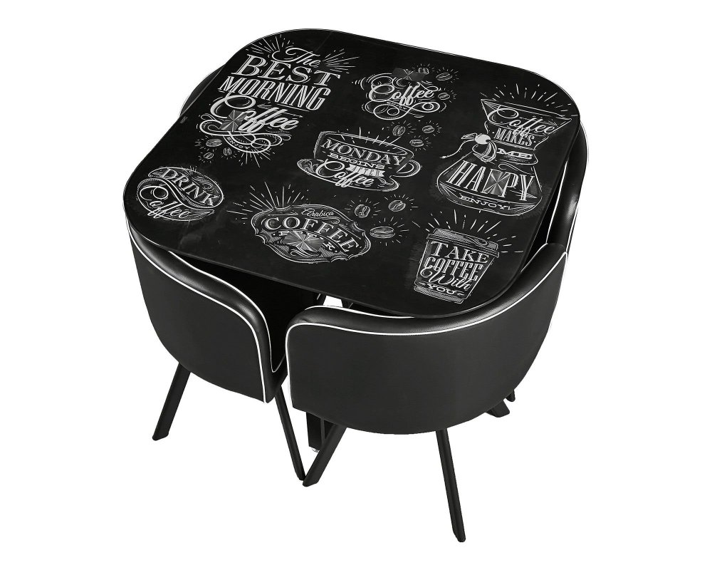 Comedor 4 sillas Coffe 2.0 M+ Design