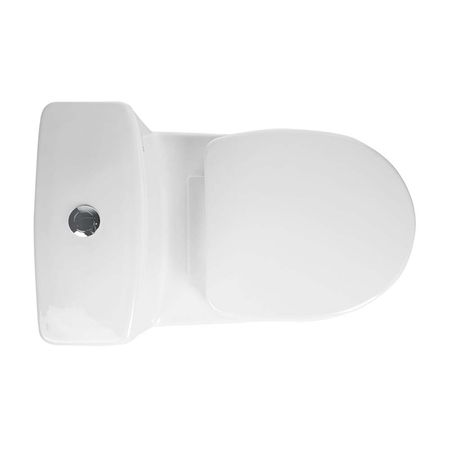 Inodoro One Piece Ibiza Blanco + Ovalín para sobreponer Bari Blanco Vainsa
