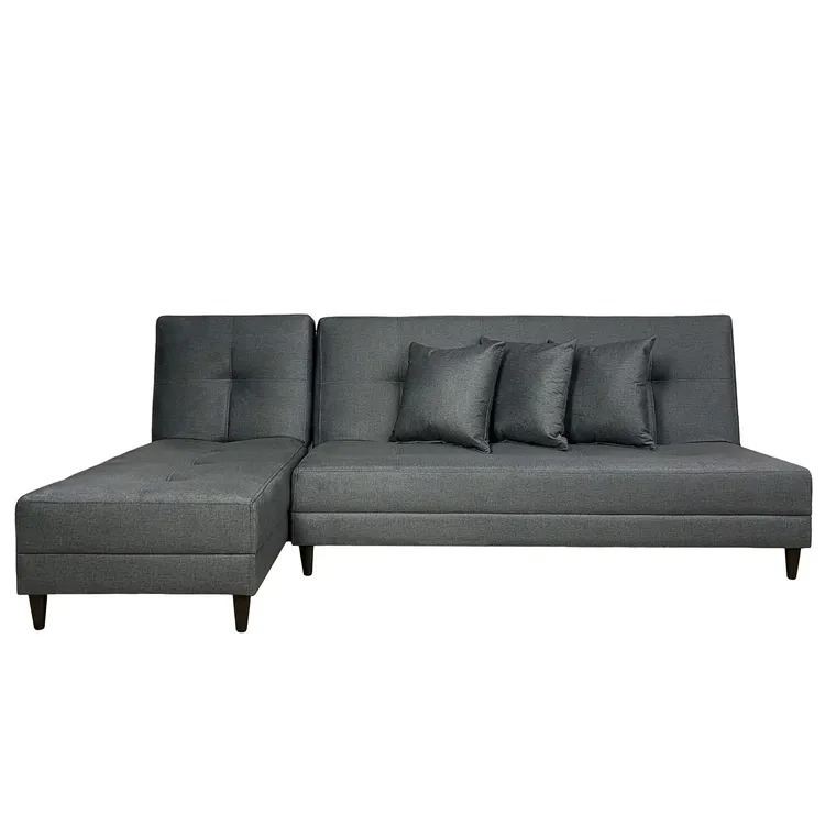 Sofá Esquinero TUKASA Pekín Velvet Gris