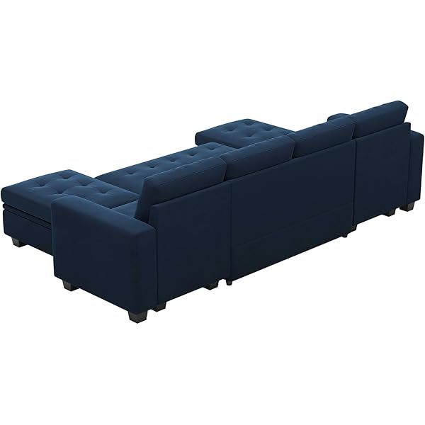 Sofá cama modular seccional con sofá cama extraíble Sofá cama modular de dos plazas
