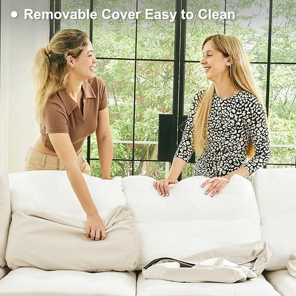 Sofá cama modular seccional con sofá cama extraíble Sofá cama modular de dos plazas