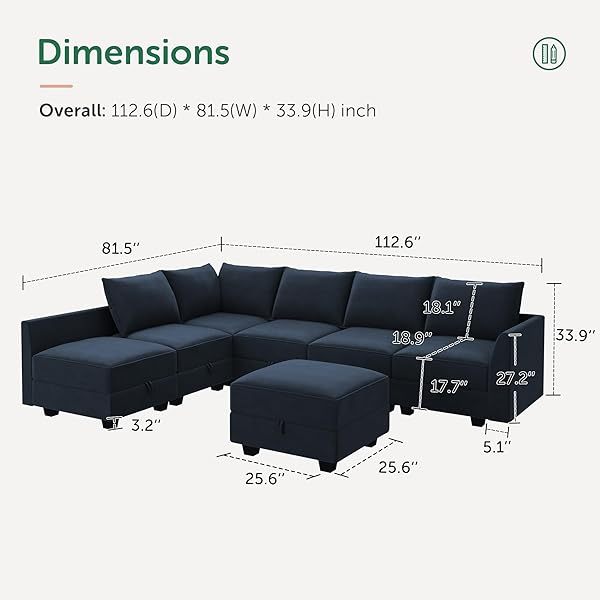 Sofá cama modular seccional con espacio de almacenamiento Sofás cama seccionales de terciopelo