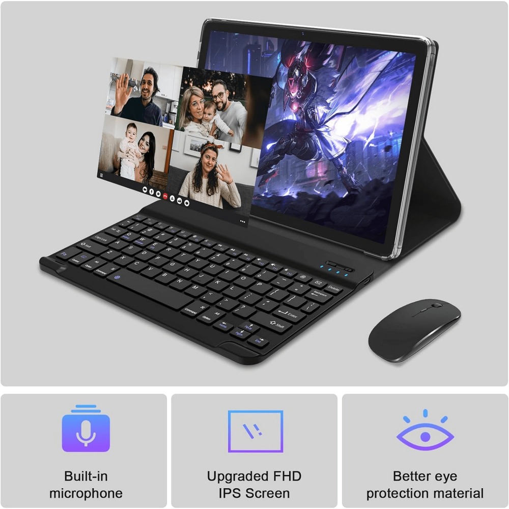 Oferta flash - compra rápida y ahorra-Tableta WiFi 5G de 10 pulgadas, 128 GB de ROM