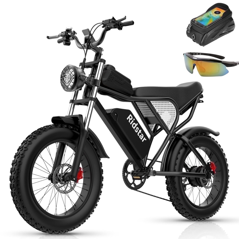 ¡OFERTA DE 24H! Bicicleta de montaña, 33 MPH, 48 V, 20 Ah, UL2849