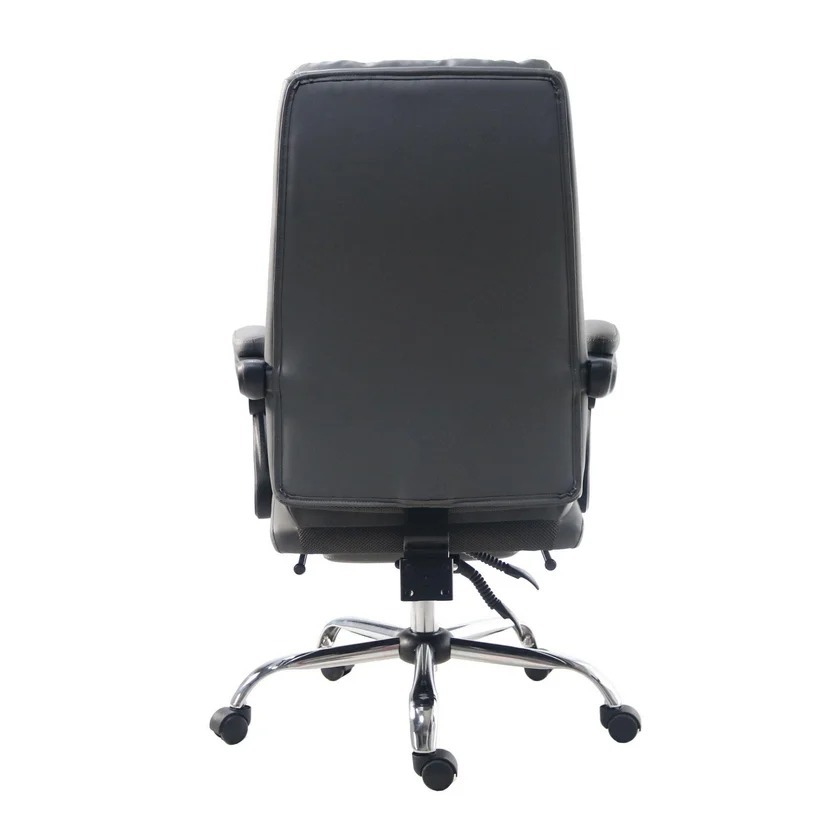 Silla de Escritorio Rocky Ejecutiva Giratoria Gris Just Home Collection