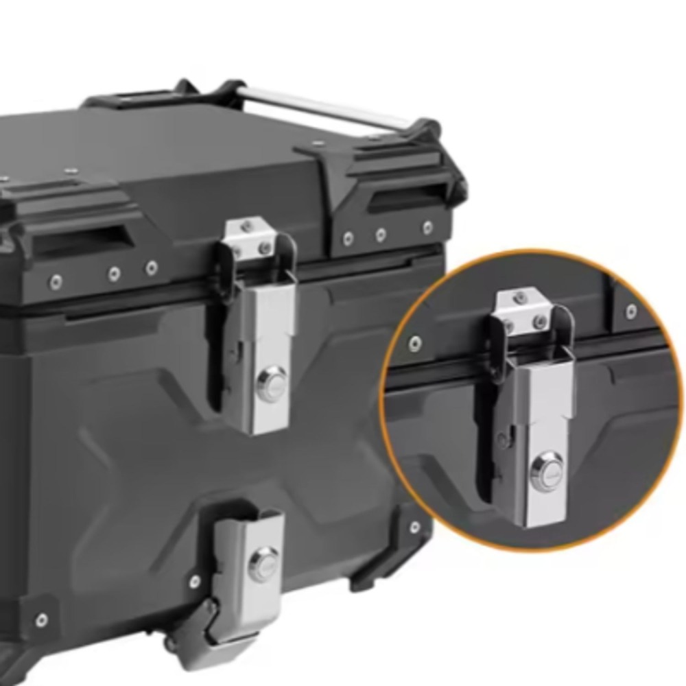 CAJUELA DE ALUMINIO PARA MOTO 55L MODELO X
