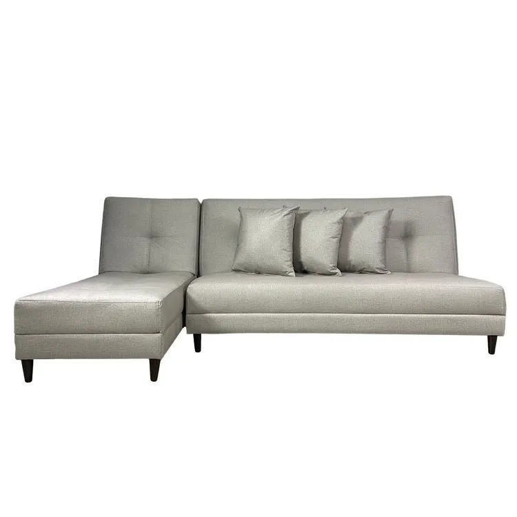 Sofá Esquinero TUKASA Pekín Velvet Gris