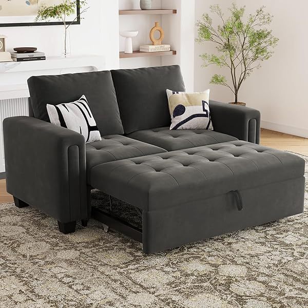 Sofá cama modular seccional con sofá cama extraíble Sofá cama modular de dos plazas